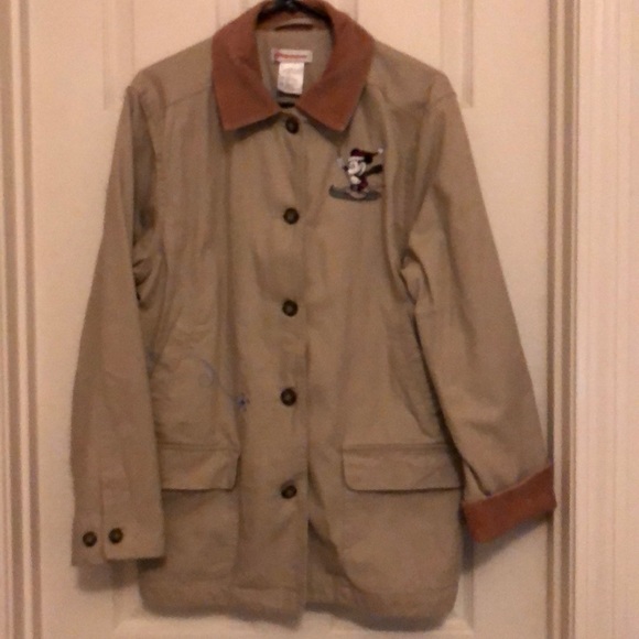 Disney Jackets & Blazers - Disney embroidered barn coat